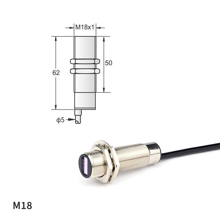 M12 / M18 Diffuse Laser Sensor